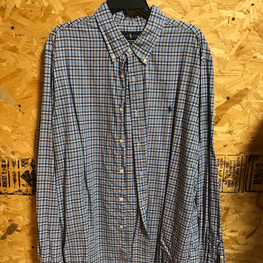 Men’s polo dress shirt
